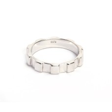 925  Silver Ring, Plain Ring,  RI-0537